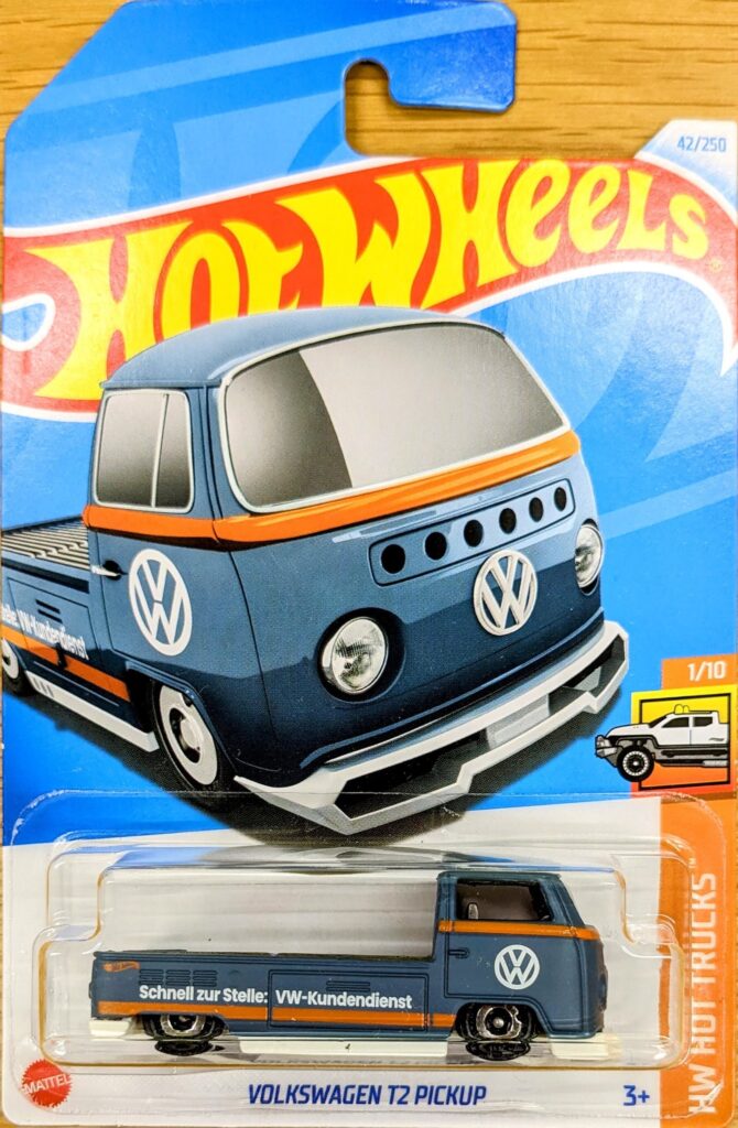 hotwheels collection 
2024
HW Hot Trucks
Volkswagen T2 Pickup