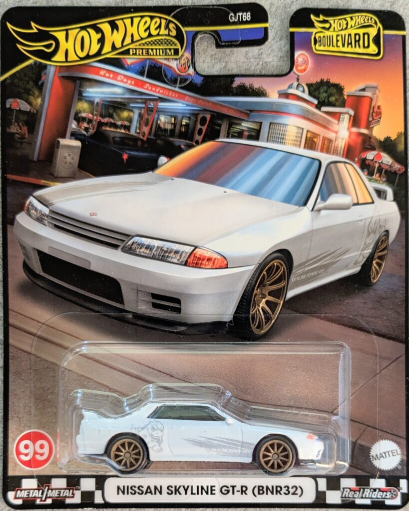 hotwheels collection
2024
Hot Wheels Boulevard
Nissan Skyline GT-R (BNR32)