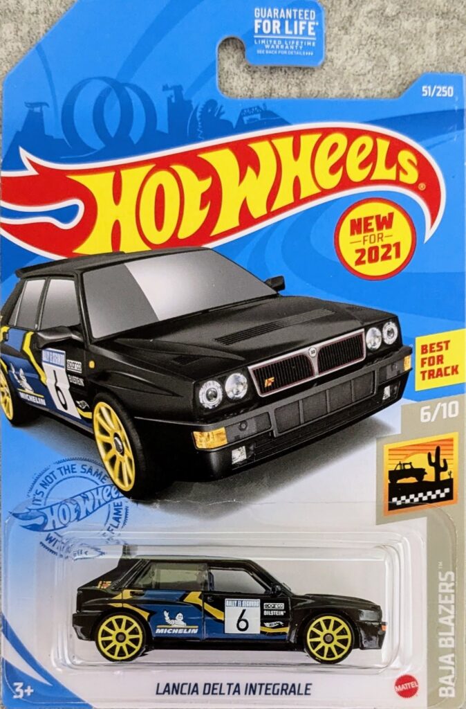 hotwheels collection
2021
Baja Blazers
Lancia Delta Integrale