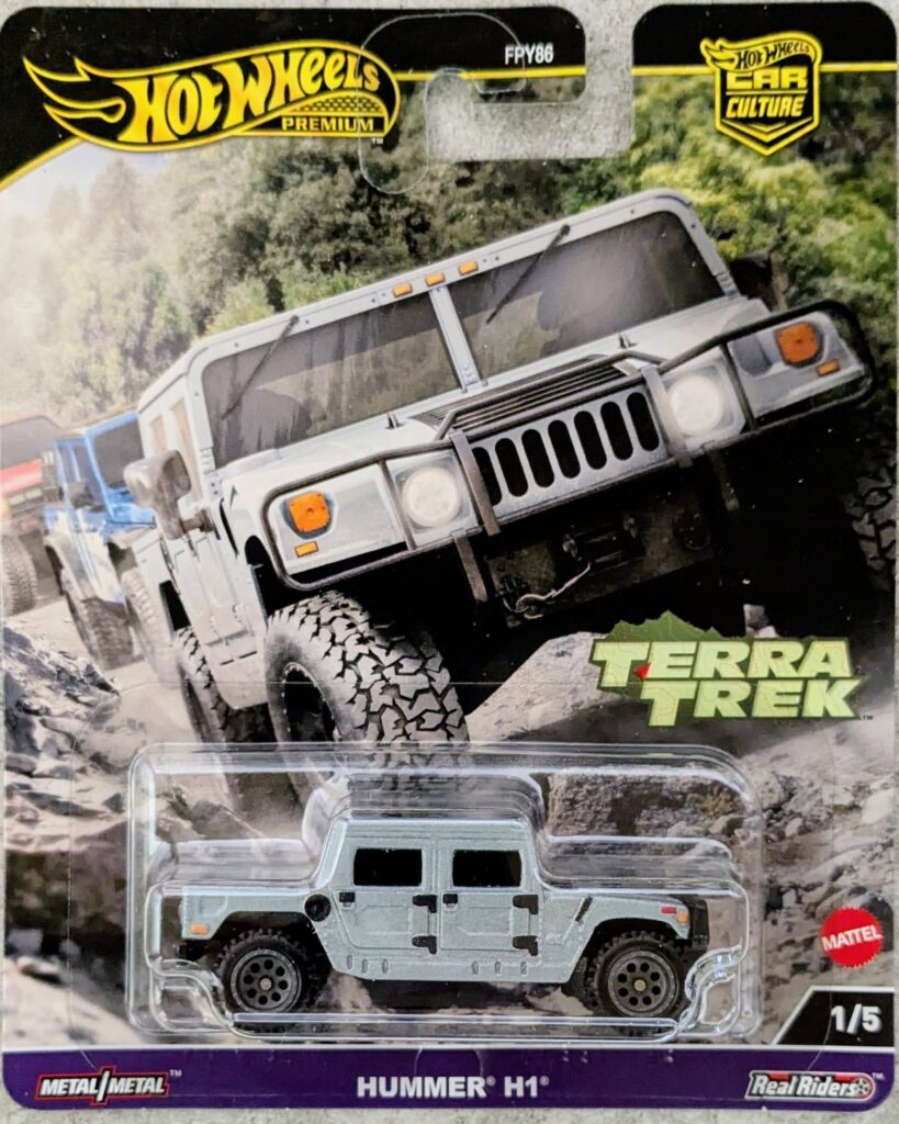 hotwheels collection
2024
Car Culture: Terra Trek
Hummer H1