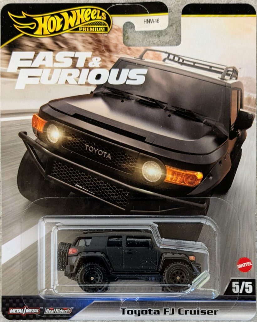 hotwheels collection
2024
Fast & Furious
Toyota FJ Cruiser