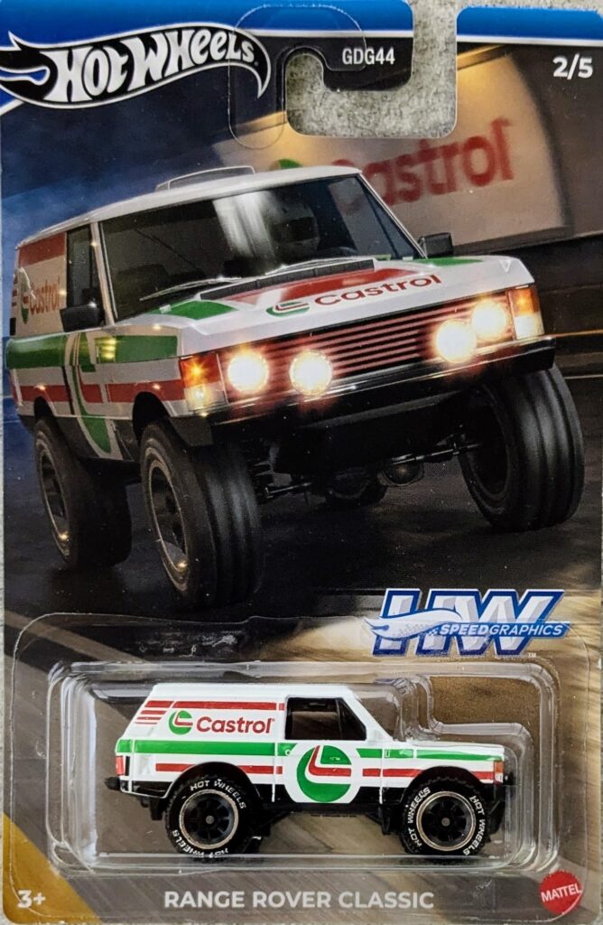 hotwheels collection
2024
HW Speed Graphics
Range Rover Classic