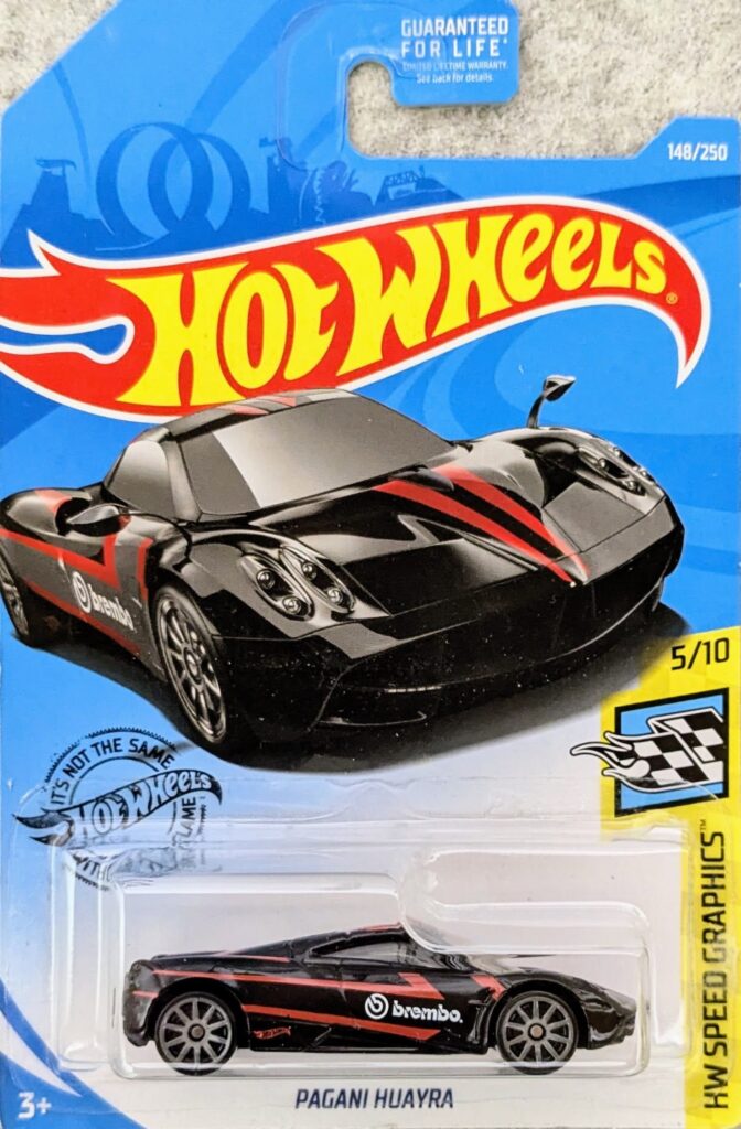 hotwheels collection
2019
HW Speed Graphics
Pagani Huayra