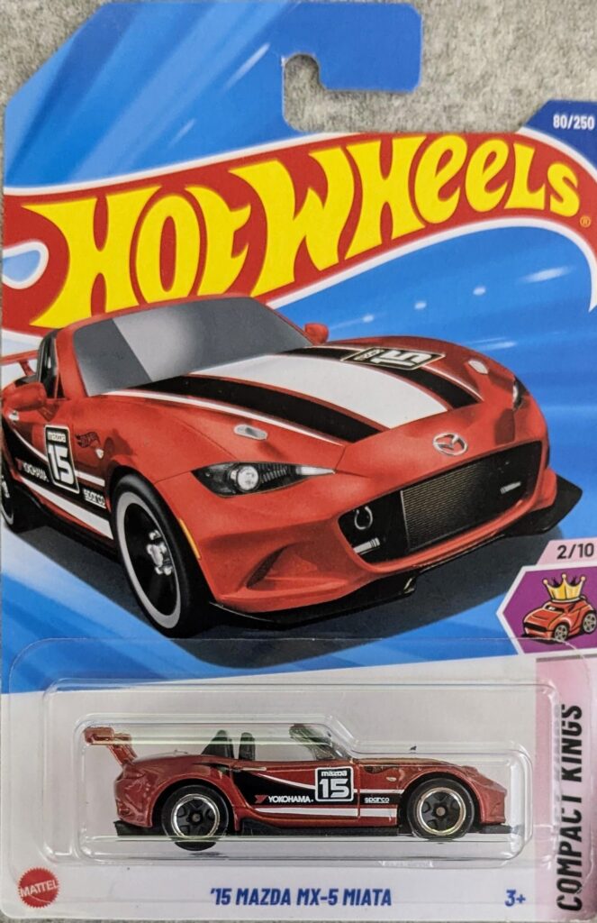 2025 Hot Wheels Compact Kings'15 Mazda MX-5 Miata