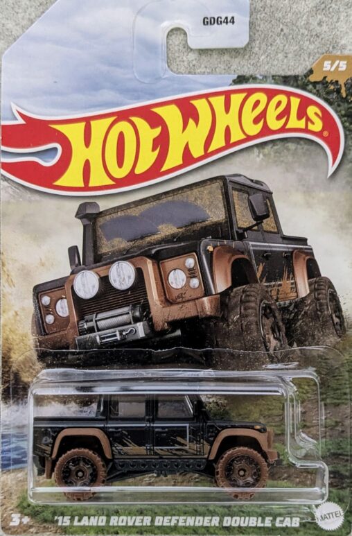 2022 Hot Wheels Mud Runners '15 Land Rover Defender Double Cab